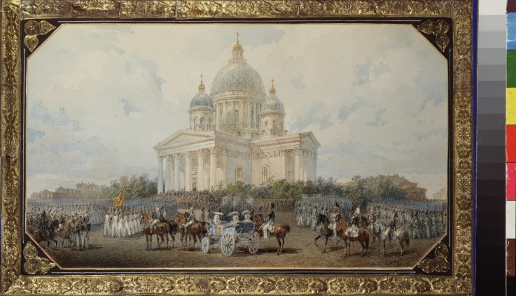 Review at the Saint Isaac's Cathedral in Saint Petersburg from Wassili Sadownikow