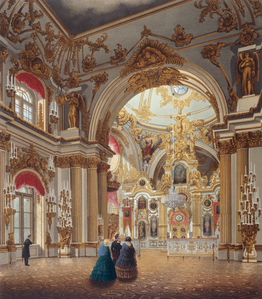 St.Petersburg, Winterpalast, Kirche from Wassili Sadownikow