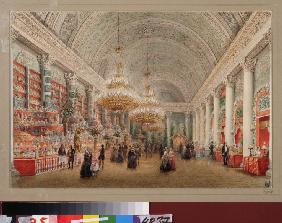 Charity Bazaar in the Banquet Chamber of the Yusupov Palace in St. Petersburg