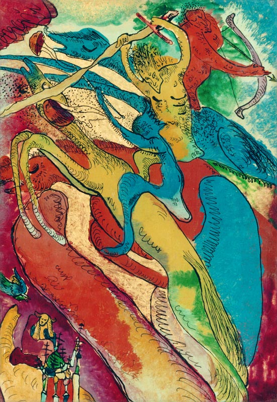 Apokalyptische Reiter I. from Wassily Kandinsky