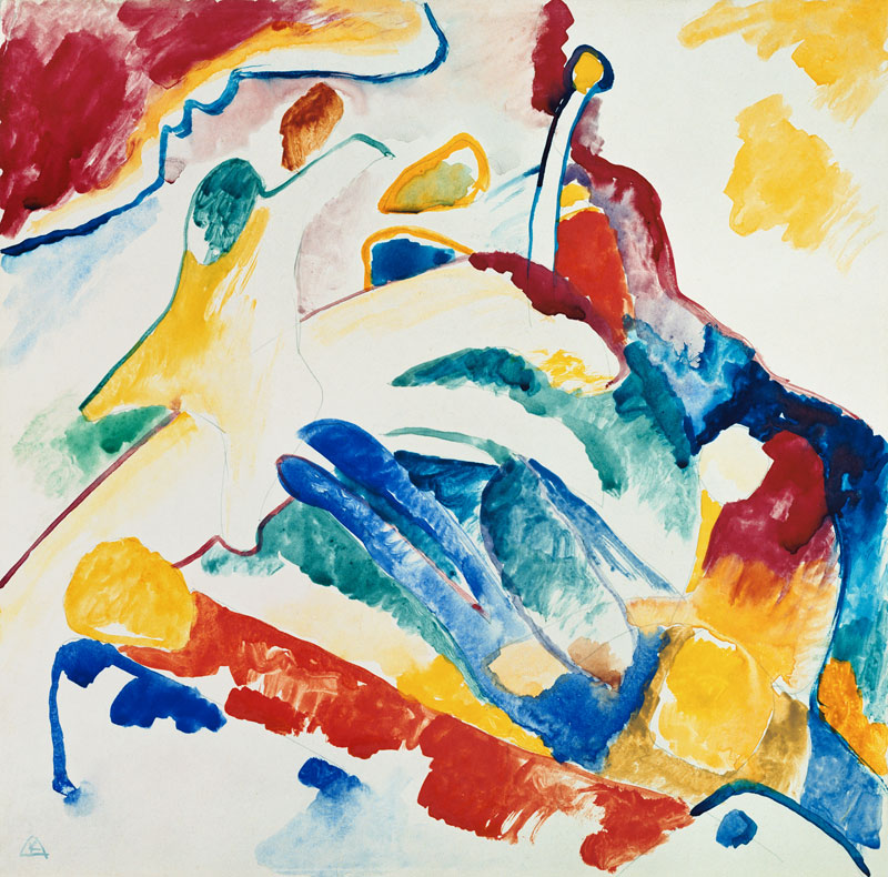 Entwurf zu Komposition II., from Wassily Kandinsky