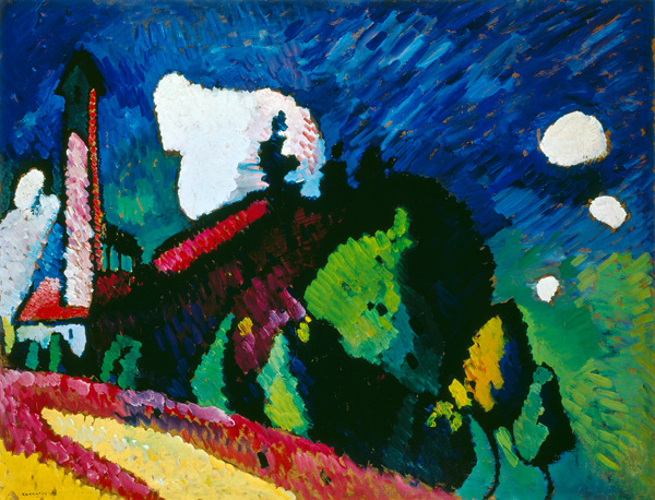 Landscape with Tower from Wassily Kandinsky