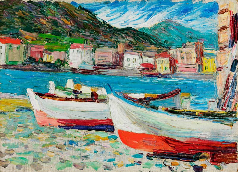 Rapallo, Boote from Wassily Kandinsky