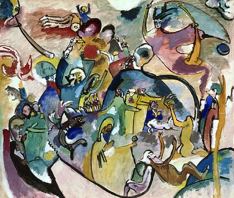 Allerheiligenbild II., from Wassily Kandinsky