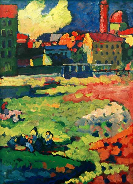 Before the City from Wassily Kandinsky