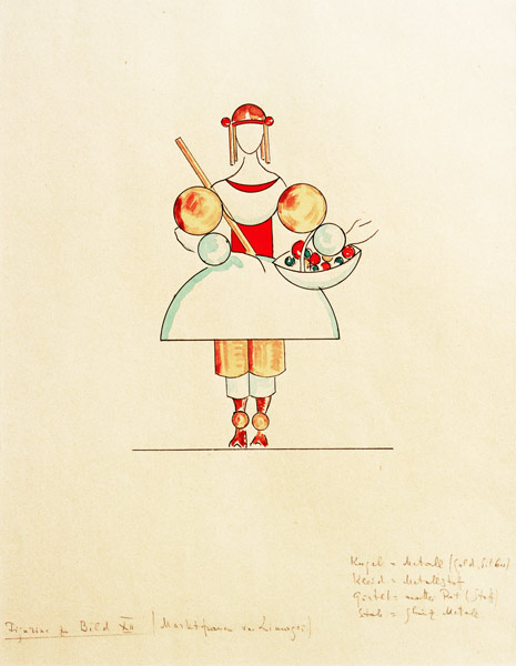 Market-Woman from Limoges from Wassily Kandinsky