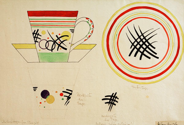 Design for a Milk Cup from Wassily Kandinsky