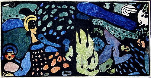 Dreaming Children  from Wassily Kandinsky