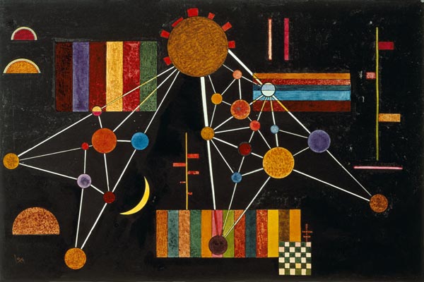 Geflecht von oben, N°231. from Wassily Kandinsky