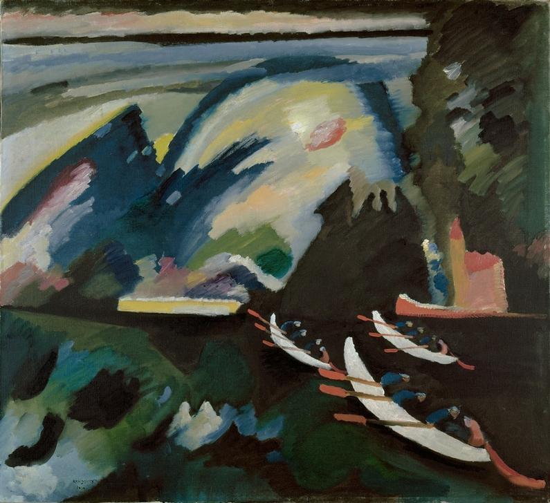 Boat Trip from Wassily Kandinsky