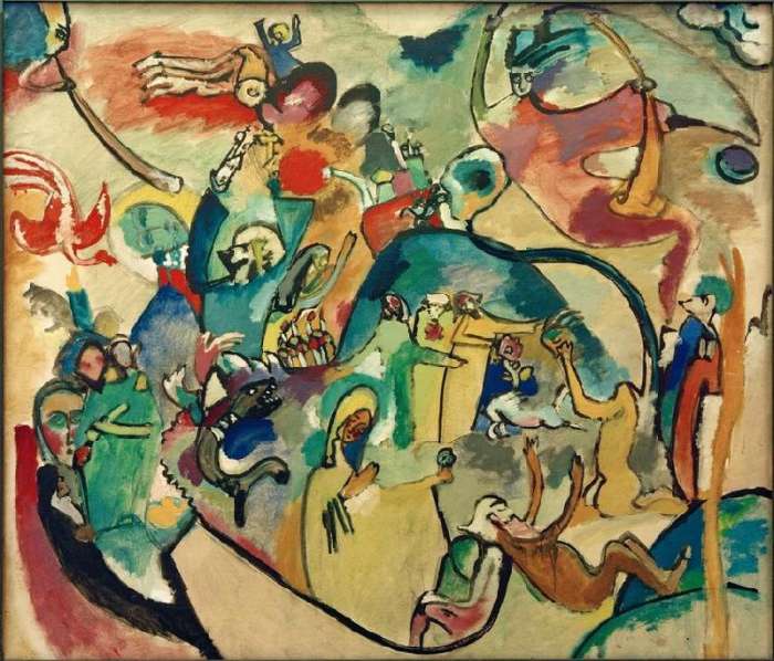 All Saint’s Day II from Wassily Kandinsky