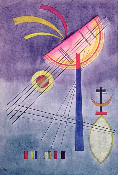Leaning Semicircle from Wassily Kandinsky