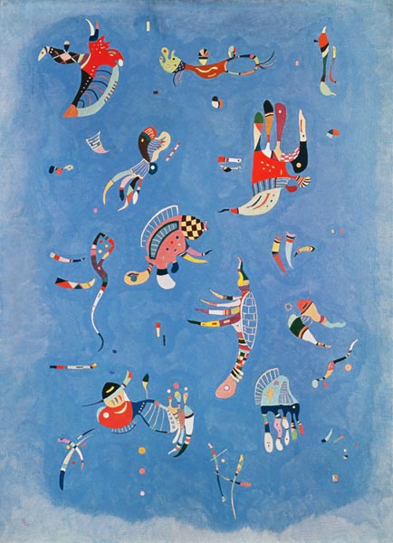 Himmelsblau. from Wassily Kandinsky