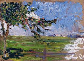 Landscape with an Apple Tree