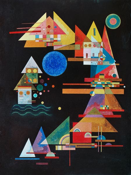 Spitzen im Bogen from Wassily Kandinsky