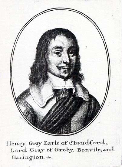 Henry Grey, 1st Earl Stamford from Wenceslaus Hollar