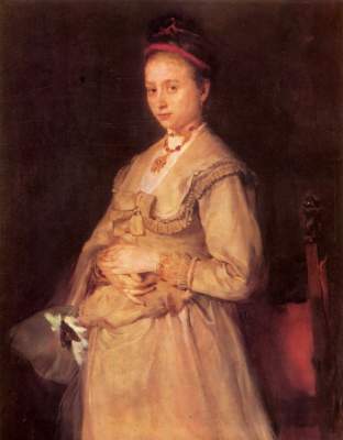 Frau Rieder from Wilhelm Maria Hubertus Leibl
