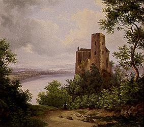 Blick in das Donautal mit der Ruine Greifenstein from Wilhelm Steinfeld