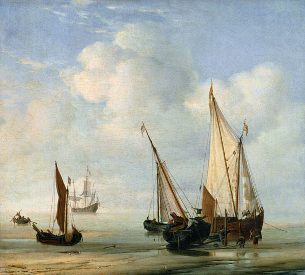 Calm Sea. c.1650 from Willem van de Velde d.J.