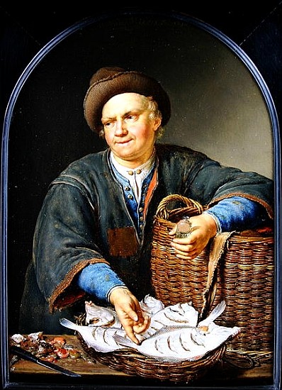 The Fish Seller from Willem van Mieris