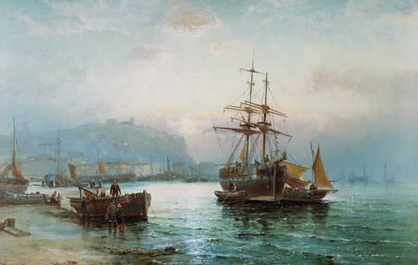 Scarborough Harbour from William A. Thornley or Thornbery