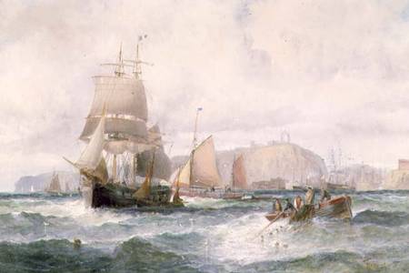 Shipping off a Coastline from William A. Thornley or Thornbery