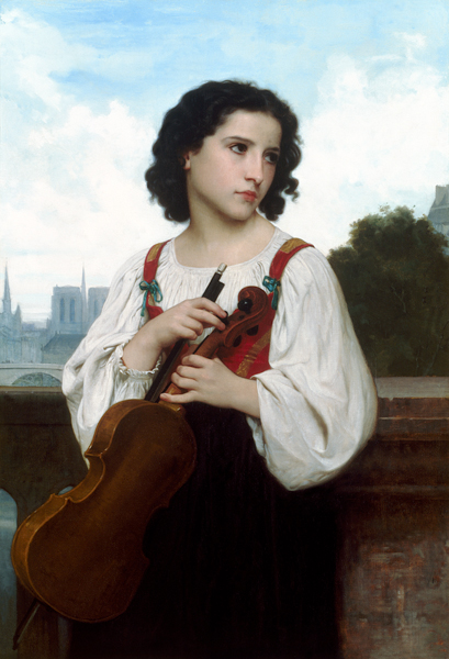 Alone in the World from William Adolphe Bouguereau