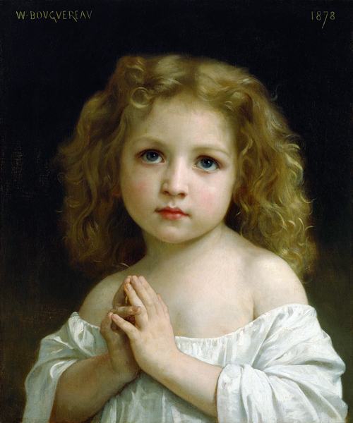 Little Girl from William Adolphe Bouguereau