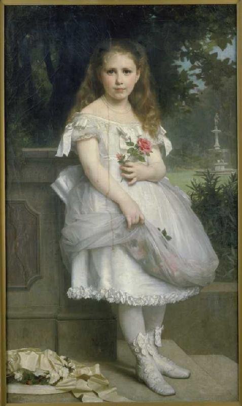 Anna Mounteney Jephson im Ballkleidchen from William Adolphe Bouguereau
