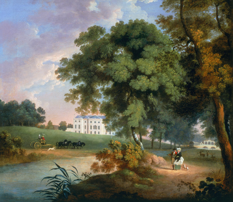View of a House in Ireland from William Ashford