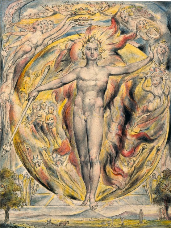 The Sun at His Eastern Gate (from John Milton's L'Allegro and Il Penseroso) from William Blake