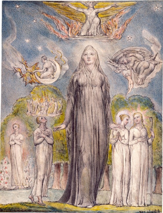Melancholy (from John Milton's L'Allegro and Il Penseroso) from William Blake