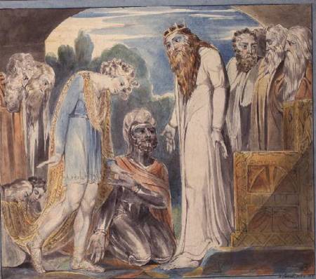 Pardon of Absalom from William Blake