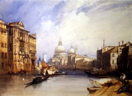 The Grand Canal, Venice from William Callow