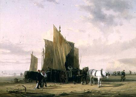 On The Coast at Yarmouth (one of a pair) from William Collins