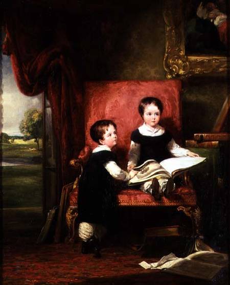 Lord Charles and Lord Thomas Pelham Clinton from William Collins