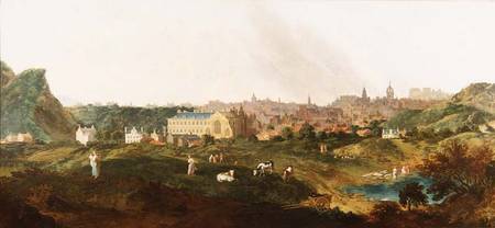 View of Edinburgh from William Delacour