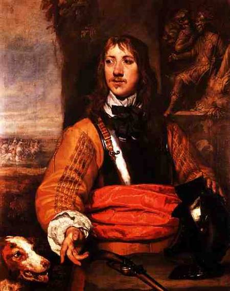Portrait of Sir Charles Lucas from William Dobson