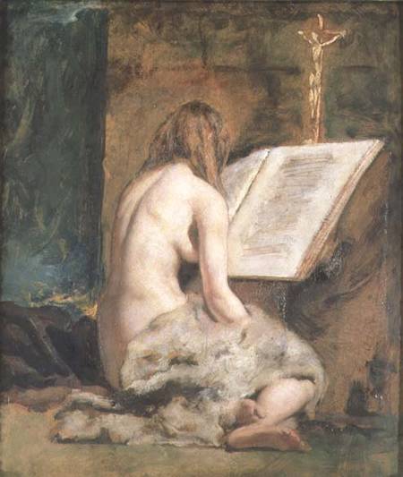 The Penitent Magdalen from William Etty