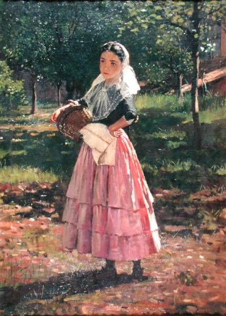 The Spanish Girl from William Ewart Lockhart