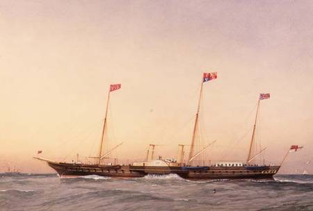 The Yacht Victoria and Albert from William Frederick Mitchell