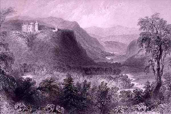 Vale of Avoca, County Wicklow, Ireland, from 'Scenery and Antiquities of Ireland' by George Virtue, from William Henry Bartlett