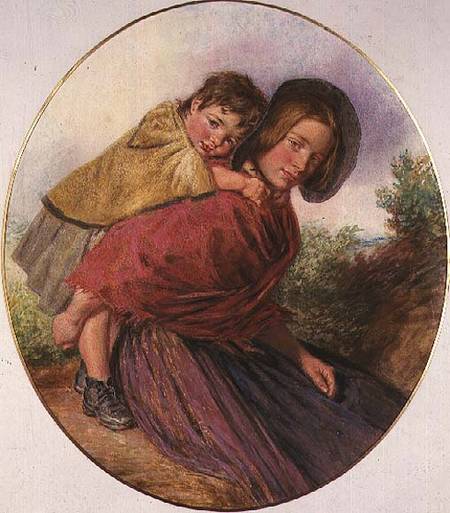 Mother and Child from William Henry Hunt