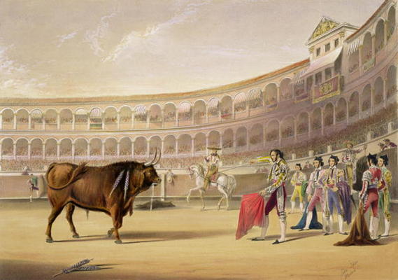 The Matador, 1865 (colour litho) from William Henry Lake Price