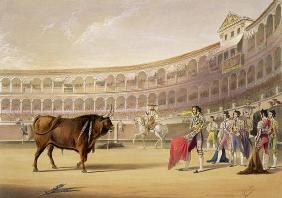 The Matador, 1865 (colour litho)