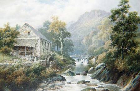 Old Disused Mill, Dolgelly from William Henry Mander