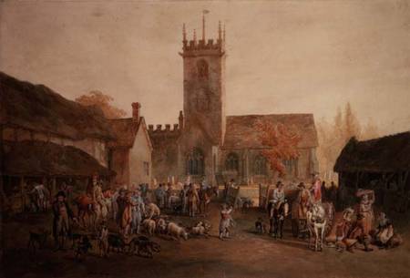 Bedford Pig Market from William Henry Pyne