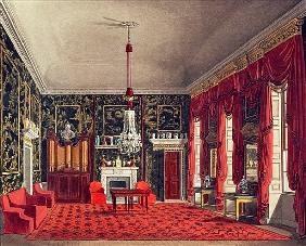The Queen''s Breakfast Room, Buckingham House; engraved by Daniel Havell (1785-1826) from ''The Hist