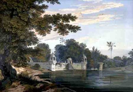 A View Near Agra from William Hodges