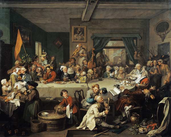 The Election I: An Election Entertainment from William Hogarth